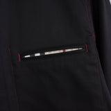 バーバリー ブラック レーベル 一部ノバチェック ステッチ ジャケット ブラック - NEWSED