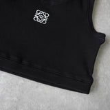 ロエベ アナグラム ノースリーブ チューブトップ タグ付き未使用品 ブラック レディース - NEWSED