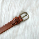 トリコ コムデギャルソン レザー ベルト ブラウン - NEWSED