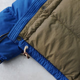 ポロ バイ ラルフローレン フーデッド ダウンジャケット フード取り外し可能 ブルー - NEWSED