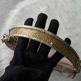 コーチ ポピー デイジー 花柄 シグネチャー キャンバス ハンドバッグ ベージュ - NEWSED