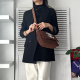 シャネル ココマーク パイル地 ノベルティ ショルダーバッグ ブラウン - NEWSED