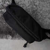 バレンシアガ ロゴ ウエストポーチ ホイールベルトパック ボディバッグ ブラック - NEWSED