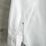 プレイ コム デ ギャルソン ハートロゴ 長袖シャツ ホワイト - NEWSED