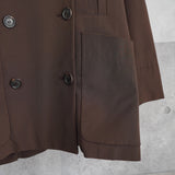 プラダ フォックス ファー チェスターコート ファー取り外し可能 レディース ブラウン - NEWSED