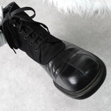 グッチ シェリーライン ドッキング ハイカット ブーツ ブラック - NEWSED