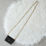 コーチ レザー チェーン ウォレットバッグ カードケース ブラック - NEWSED