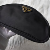 プラダ ポコノ テスート ナイロン ポーチ トライアングルロゴ ブラック - NEWSED