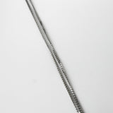 エムエムシックス メゾン マルジェラ プレート シルバー ネックレス - NEWSED