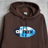 ナイキ エアマックス プリント パーカー フーディ ブラウン - NEWSED