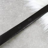 セリーヌ ヴィンテージ ロゴバックル レザー ブラック - NEWSED