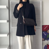 ボッテガ ヴェネタ イントレチャート レザー ショルダーバッグ ブラウン - NEWSED