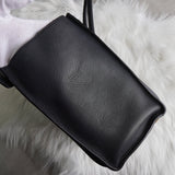 セリーヌ ラゲージ マイクロショッパー レザー ハンドバッグ ブラック - NEWSED