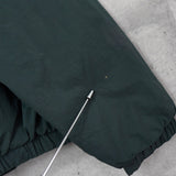 チャップス ラルフローレン ヴィンテージ ダウンジャケット 中綿ジャケット ブルゾン ロゴ 刺繍 カーキ/ネイビー - NEWSED