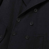 トミー ヒルフィガー ピーコート メンズ グレー - NEWSED