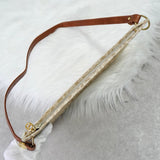 ディオール トロッター キャンバス / レザー セミショルダーバッグ ベージュ / ブラウン - NEWSED