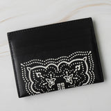 ジバンシィ 模様 レザー カードケース パスケース ブラック 箱付き - NEWSED