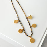 シャネルココマーク コイン クローバー カメリア チョーカー 箱付き - NEWSED