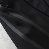 フェンディ ライン セットアップ スーツ メンズ ブラック / グレー - NEWSED