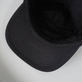 エムエムシックス メゾンマルジェラ スタッズ ロゴ ベースボール キャップ 帽子 ブラック - NEWSED