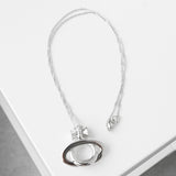 ヴィヴィアン ウエストウッド オーブ シルバー ネックレス - NEWSED