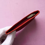 ロエベ アナグラム レザー コインケース レッド - NEWSED