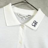 クリスチャン ディオール スポーツ ヴィンテージ ロゴ 半袖ポロシャツ ホワイト - NEWSED