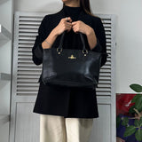 ヴィヴィアン ウエストウッド ハンドバッグ トートバッグ ブラック - NEWSED