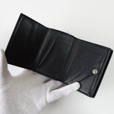 バレンシアガ エブリティ ミニ コンパクトウォレット レザー 三つ折り財布 ブラック - NEWSED