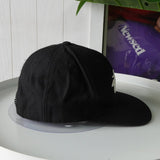 ステューシー ロゴ キャップ ブラック - NEWSED