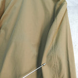 ラコステ ロゴパッチ ブルゾン カーキ ベージュ - NEWSED