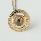 ヴィヴィアン ウエストウッド オーブ ラインストーン ネックレス ゴールド 箱付き - NEWSED