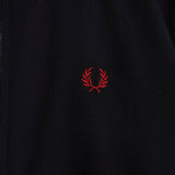 フレッドペリー ブルゾン スウィングトップ ロゴ刺繍 ブラック - NEWSED