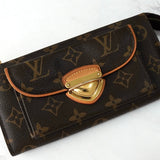 ルイ ヴィトン モノグラム ポルトフォイユ・アスリッド 長財布 ブラウン - NEWSED