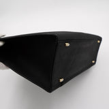 セリーヌ 馬車金具 サルキー ナイロン ハンドバッグ 自立型 ブラック - NEWSED