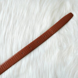 トリコ コムデギャルソン レザー ベルト ブラウン - NEWSED