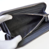 ボッテガ・ヴェネタ イントレチャート レザー ラウンドファスナー - NEWSED