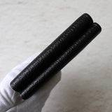 ヴィヴィアン ウエストウッド オーブ レザー がま口 二つ折り財布 ブラック - NEWSED