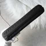 ボッテガ ヴェネタ イントレチャート サテン パーティーバッグ ブラック - NEWSED