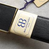 バレンシアガ ヴィンテージ ロゴバックル ブラック デッドストック - NEWSED