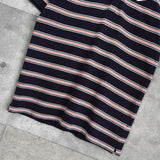 ナイキ ボーダー 半袖ポロシャツ ブラック / オレンジ - NEWSED