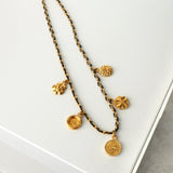 シャネルココマーク コイン クローバー カメリア チョーカー 箱付き - NEWSED