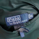 ポロ バイ ラルフローレン リバーシブル ダウンベスト スモールポニーロゴ 刺繍 ダークグリーン/ネイビー - NEWSED