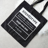 メゾンマルジェラ ロゴ トートバッグ ショッピングバッグ ブラック タグ付き未使用品 - NEWSED