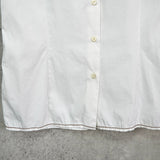 プラダ 刺繍 ノースリーブ シャツ ブラウス ホワイト レディース - NEWSED