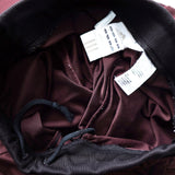 アディダス トラックパンツ ロゴ 刺繍 ボルドー - NEWSED