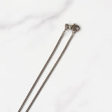 シャネル ココマーク ラインストーン ネックレス シルバー - NEWSED