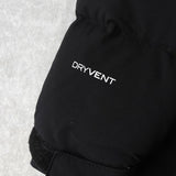 ザ ノースフェイス ドライベント ロゴ ロング丈 ダウンジャケット ダウンコート ブラック - NEWSED