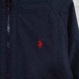 ポロ バイ ラルフローレン 中綿ジャケット ブルゾン フリース裏地 ネイビー - NEWSED