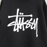 ステューシー ロゴ フルジップ パーカー ブラック - NEWSED